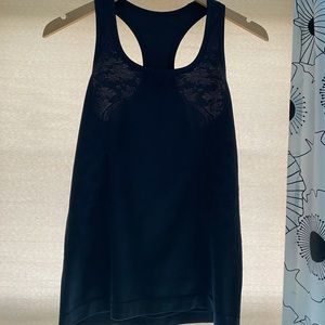 LULU LEMON Navy Swiftly Tech Racerback Tank